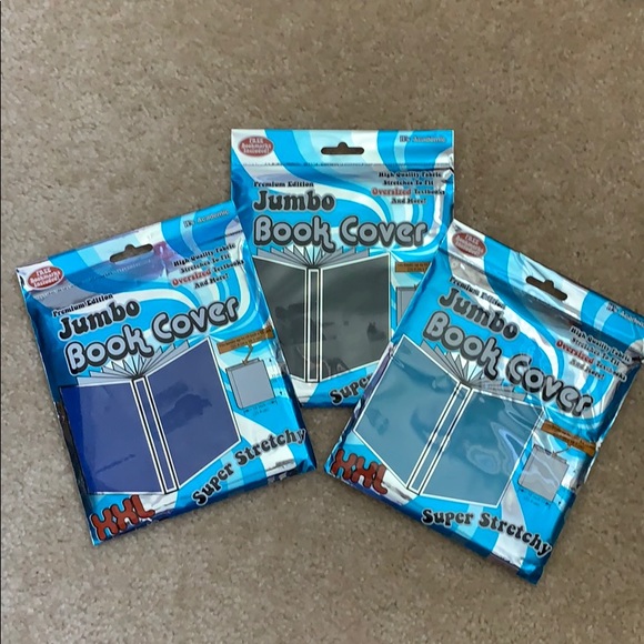 Other - Bundle of Super Stretchy Fabric Book Covers